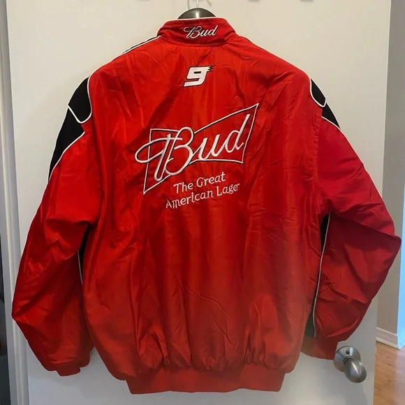 F1 Budweiser Red Racing Jacket - Picture 2 of 3